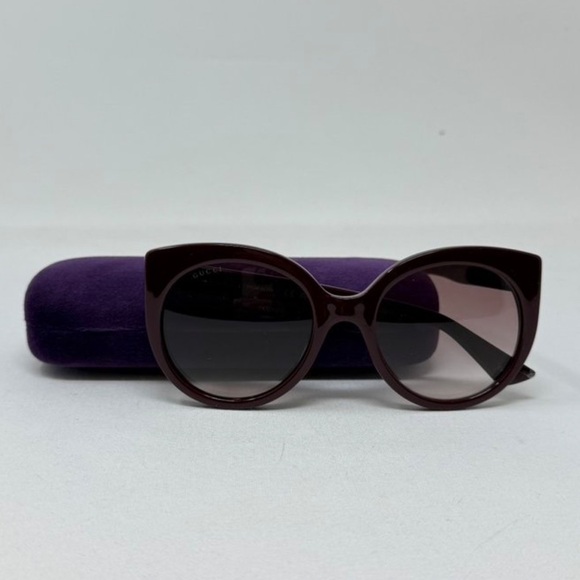 Gucci Burgundy glasses - Picture 1 of 4